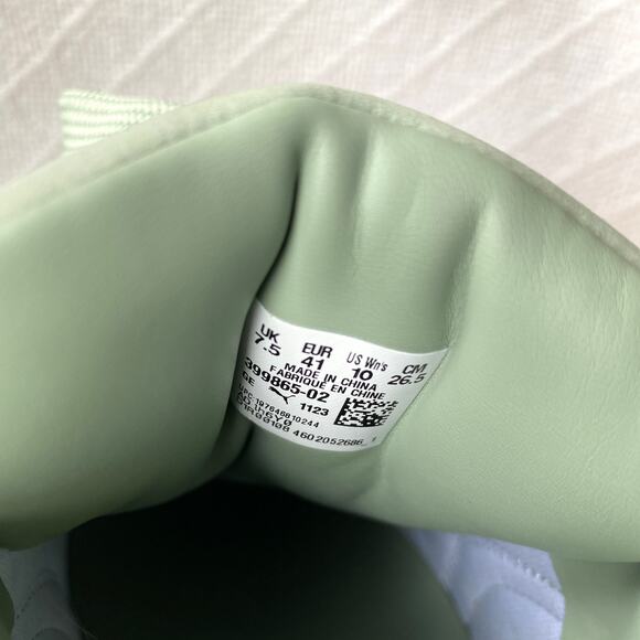 PUMA x FENTY Creeper Phatty Leather Sneakers Green Fog Nubuck Gum Sole Size 10 - Picture 8 of 10